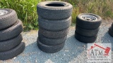 (5) 225/75R16 Tires