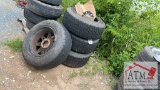(4) 35x12.5R20 8-Lug Tires/Wheels