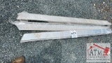 (3) Diamond Plated Golf Cart Side Steps