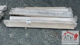 (4) Diamond Plated Golf Cart Side Steps