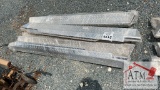 (5) Diamond Plated Golf Cart Side Steps