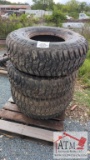 (4) 37x12.5/16.5 Tires
