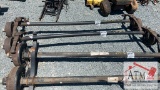 5-Lug 3500lb Drop Trailer Axle
