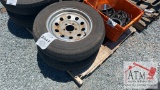 (2) 205/75D15 Trailer Wheel Assy