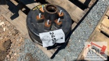 6-Lug Trailer Brake Hub w/ Brakes