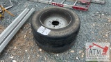(2) 215 75R 7.5 Wheel Assy