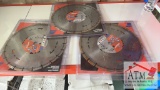 (3) Clipper 14 inch Abrasive Saw Blades