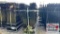 NEW 10' Metal Fencing (220' Total Feet, Damaged)