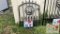 (1) NEW Single-Leaf Galvanized Iron Gate