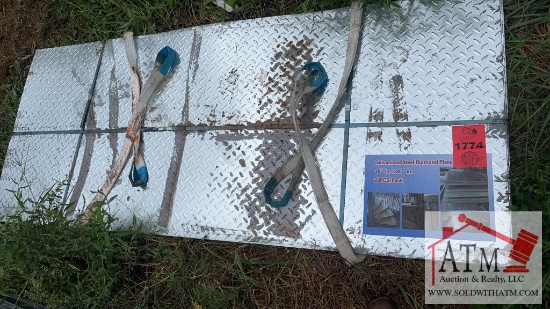 (20) NEW Galvanized Steel Diamond Plate Sheets