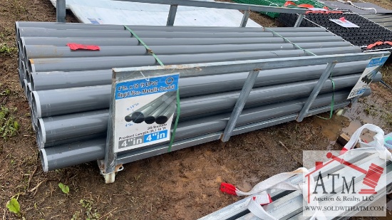 (30) NEW Grey UPVC Rigid Non-Metallic Conduit