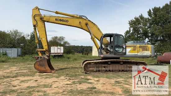 Kobelco SK350LC Excavator w/ 48" Bucket