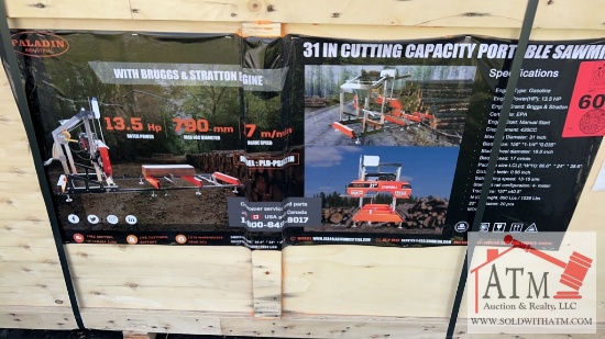NEW 31" Portable Sawmill