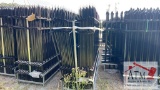 NEW 10' Metal Fencing (220' Total Feet, Damaged)
