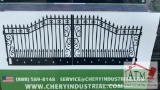 NEW 20' Estate Gate w/ Star