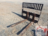 Forks - Skidsteer Attachment