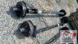 (2) NEW Dexter 5200lb 6-Lug Drop Axles