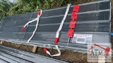 (30) NEW Grey Metal Roof Panels