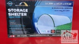 NEW 30' x 65' x 15' Dome Storage Shelter