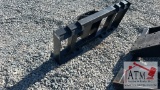 Auger Backing Plate - Skidsteer Attachment