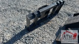 Auger Backing Plate - Skidsteer Attachment