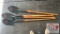 (4) NEW Round Shovels