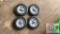 (4) Small Tires