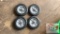 (4) Small Tires
