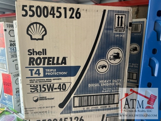 (2) Cases Rotella 15W-40 (6 Gallons Total)