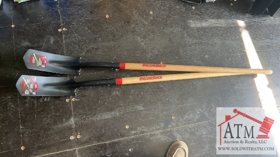 (2) NEW Trench Shovels