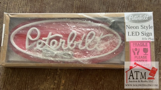 NEW Peterbilt Neon Sign