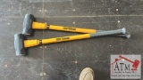 (2) NEW 10lb Sledge Hammers