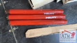 (3) Hilti Diamond Core Drill Bits