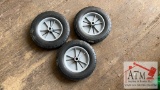 (3) Small Tires