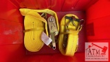 (2) NEW 4000lb Ratchet Straps