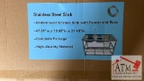 NEW Stainless Steel Sink w/ Carton Package