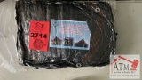 NEW Black Outdoor Patio Fabric Screen Cover