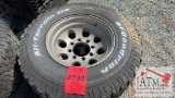 (4) Used BFGoodrich 8 Lug Wheels and Tires