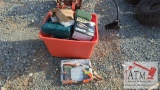 Construction Lot (Hinges, Door knobs, Nail gun)
