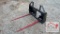 NEW Landhonor Bale Spear - Skidsteer Attachment