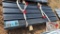(30) NEW Black Metal Roof Panels