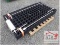 (40) NEW Black Metal Rail Panel 4