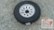 (1) NEW 225/75R-15 10-Ply 6-Lug Tire/Wheel Assy