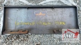 NEW Landhonor Adapter Plate - Skidsteer Attachment