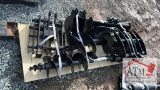 NEW 9 Piece Mini Excavator Attachment Set
