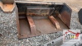 Hydraulic Litter Bucket - Skidsteer Attachment