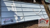 (70) NEW White Metal Roof Panels