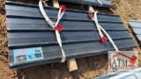 (30) NEW Black Metal Roof Panels