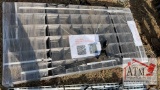 (50) NEW Black Metal Rail Panel 4