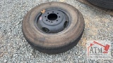 (1) ST235/80R16 8-Lug Wheel Assy (Ran for 3 weeks)